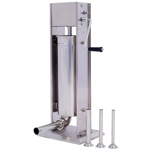 Stainless Steel 15LB Sausage Stuffer N37182
