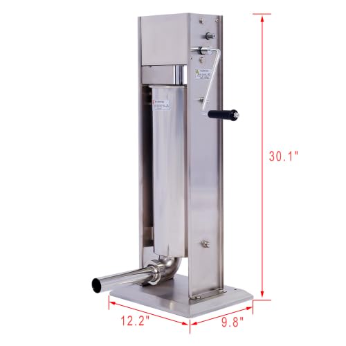 Stainless Steel 15LB Sausage Stuffer N37182