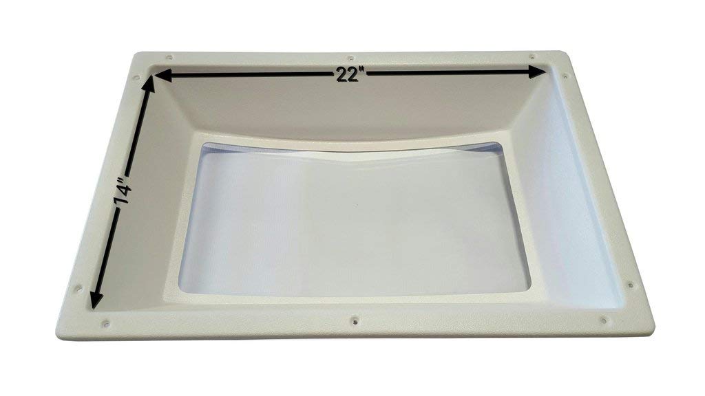 14" X 22" Clear Inner Dome X99160