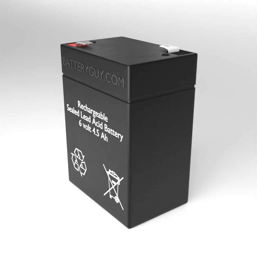 6V 4.5Ah Rechargeable SLA Batteries Qty of 4 Q3512