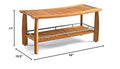 Grade A Teak Wood 42" Outdoor Backless Bench U900