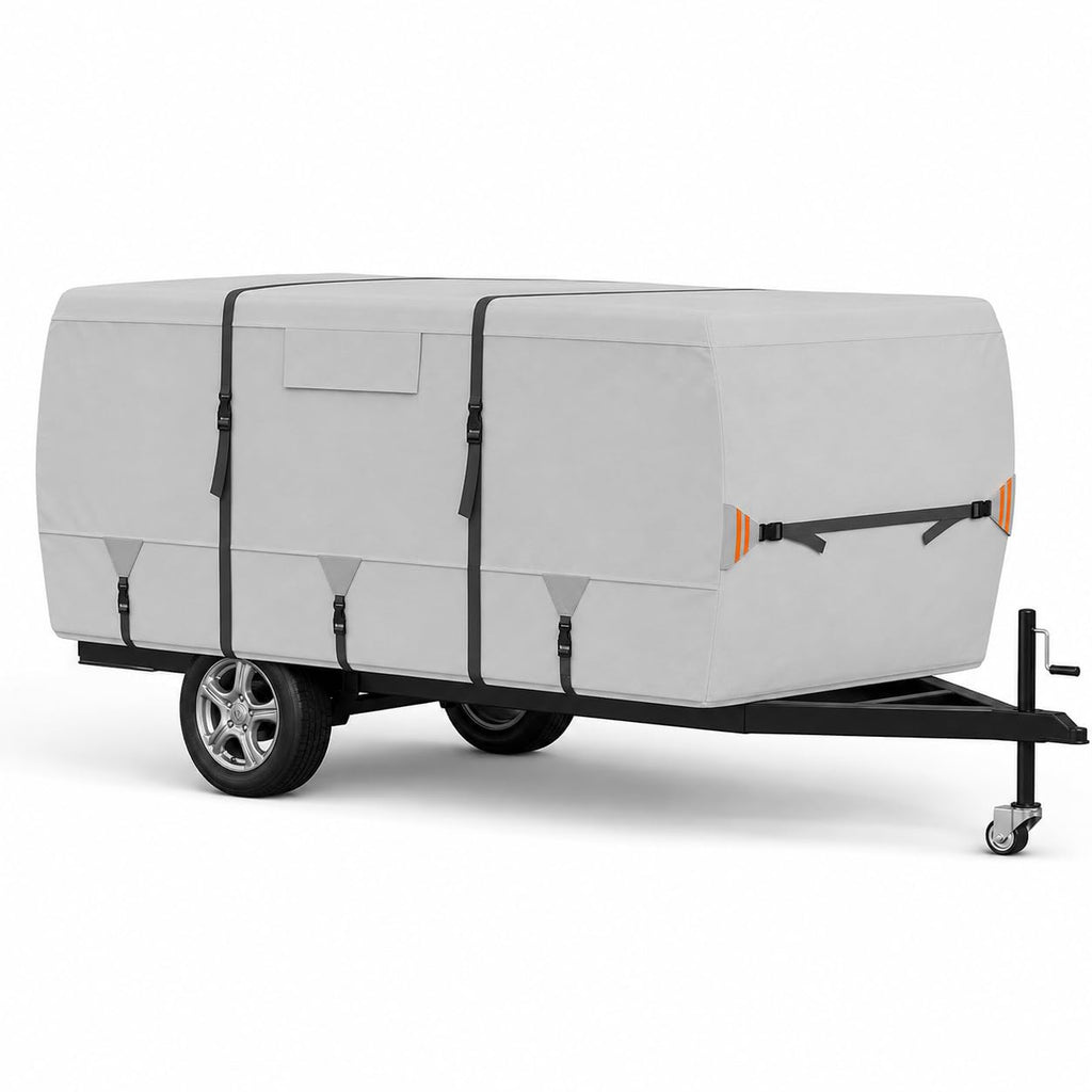 Water-Resistant Pop Up Camper Cover with Straps E7968