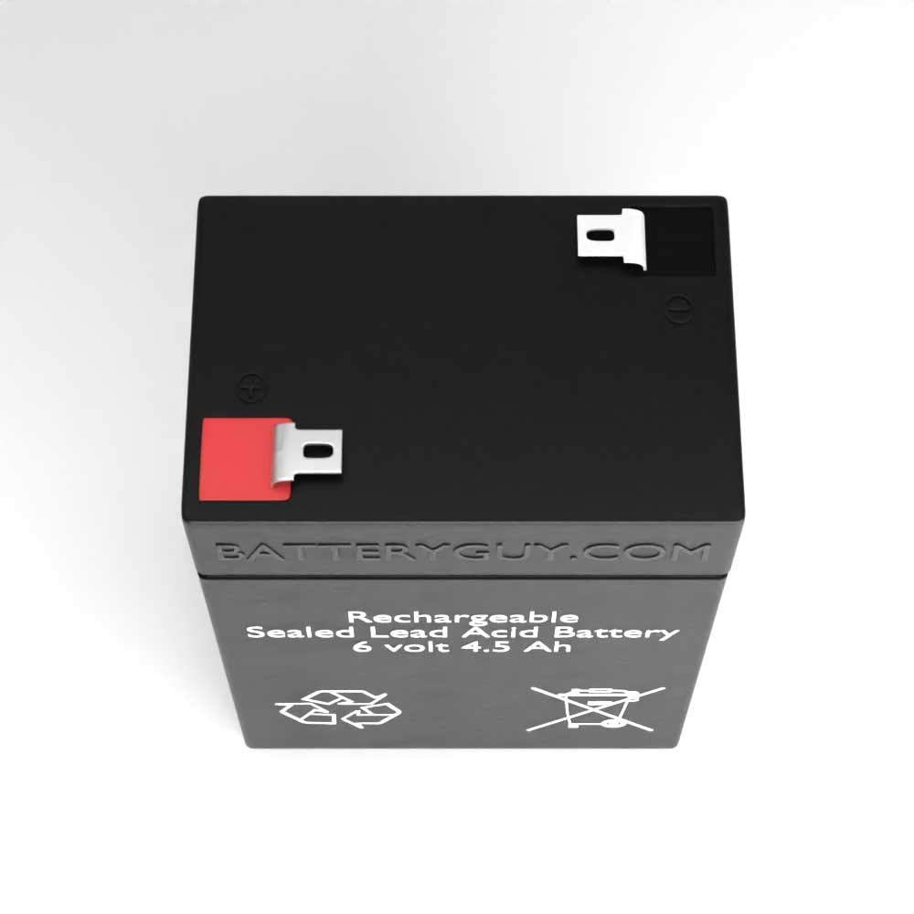 6V 4.5Ah Rechargeable SLA Batteries Qty of 4 Q3512
