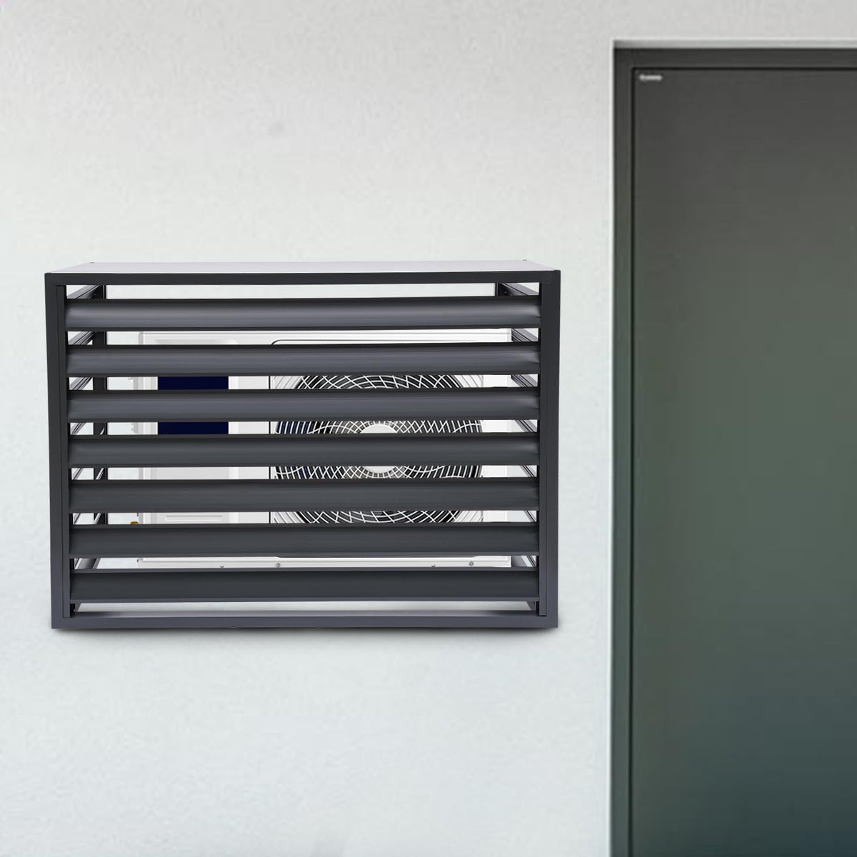43x23x31 Inch Aluminum Alloy Air Conditioner Fence Screen N258507