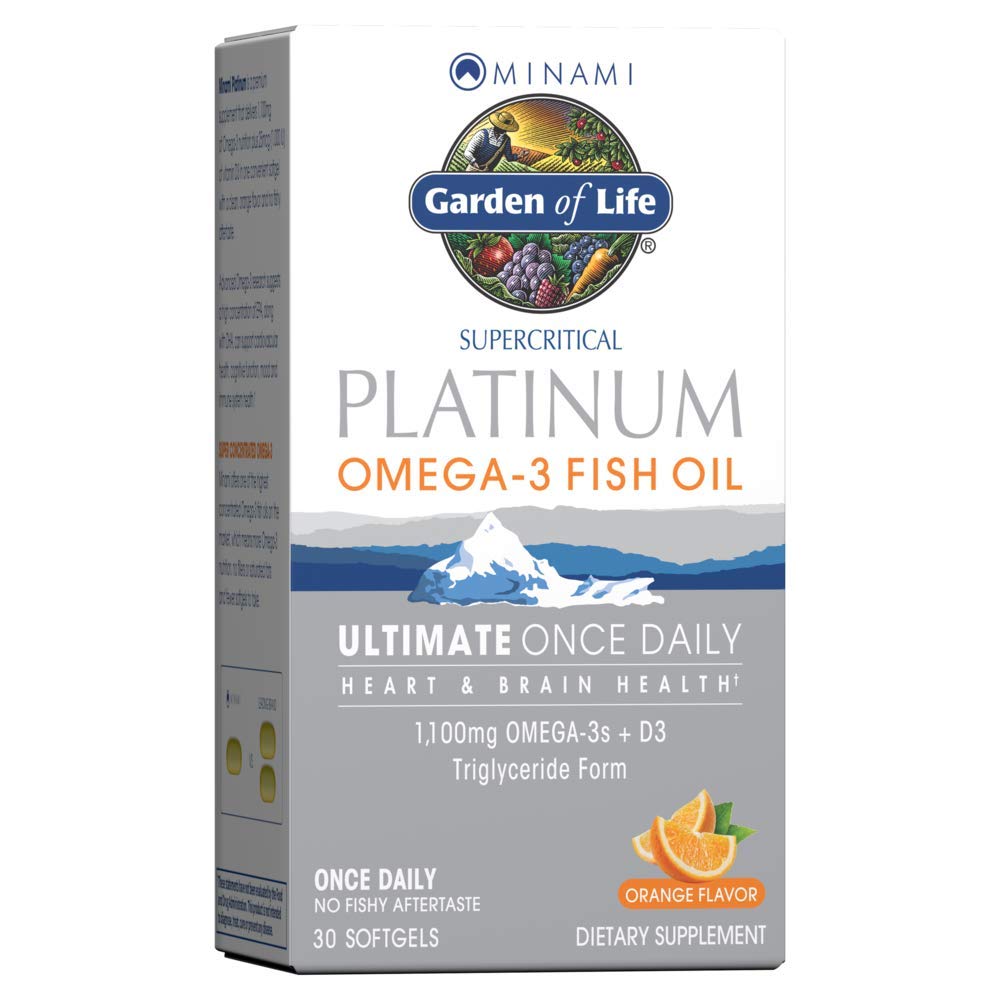 Orange 30 Softgels Omega 3 Fish Oil Supplement P5881