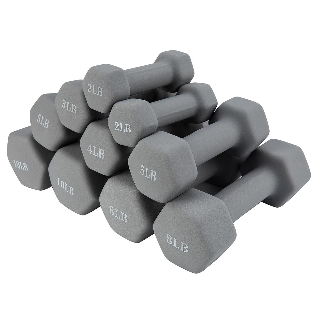 Dumbbells Set of 2 Hex Free Weights I7766