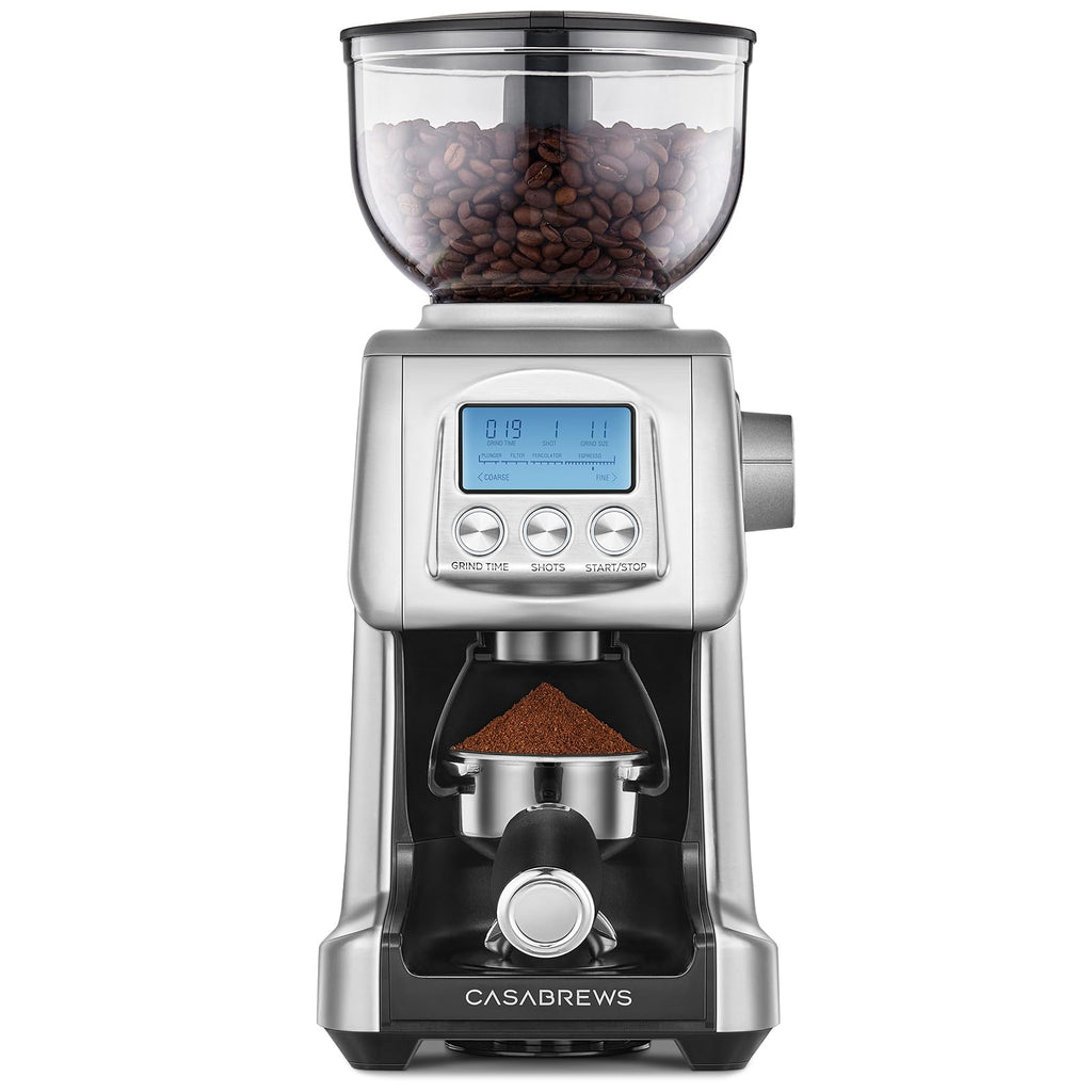 Electric Conical Burr Coffee Grinder with LCD Display L27006
