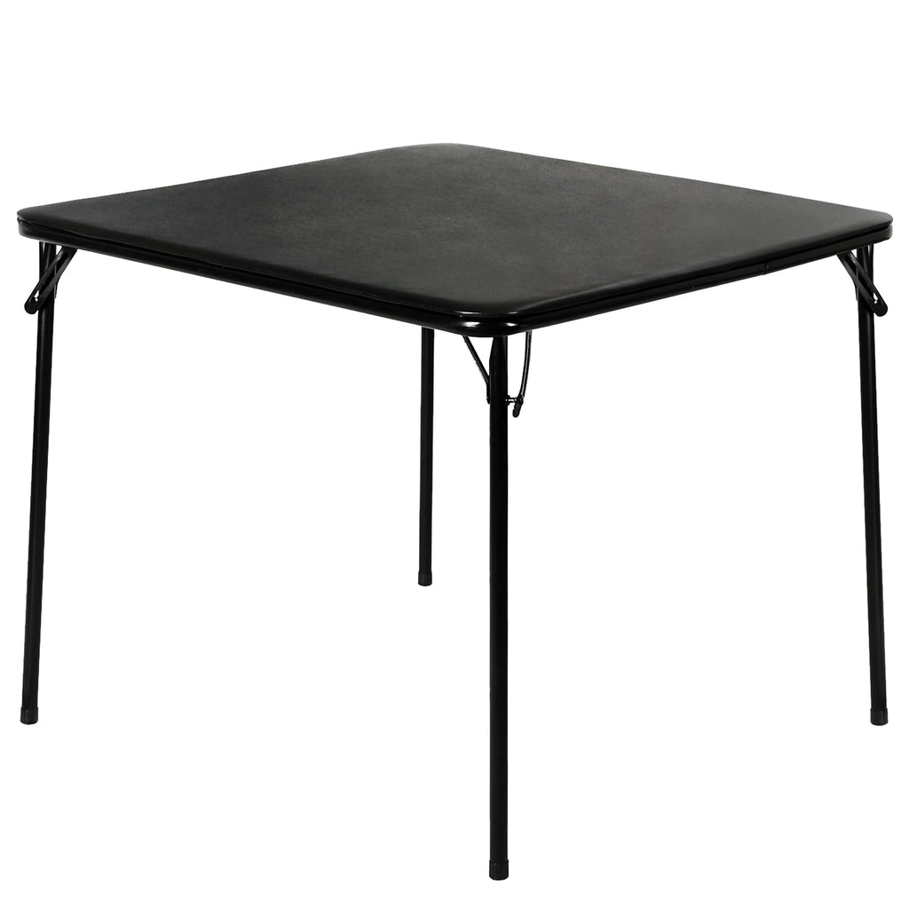 34'' Black Folding Card Table R9415