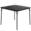 34'' Black Folding Card Table R9415