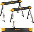 Folding Saw Horses 2 Pack 2600 Lbs Q8331