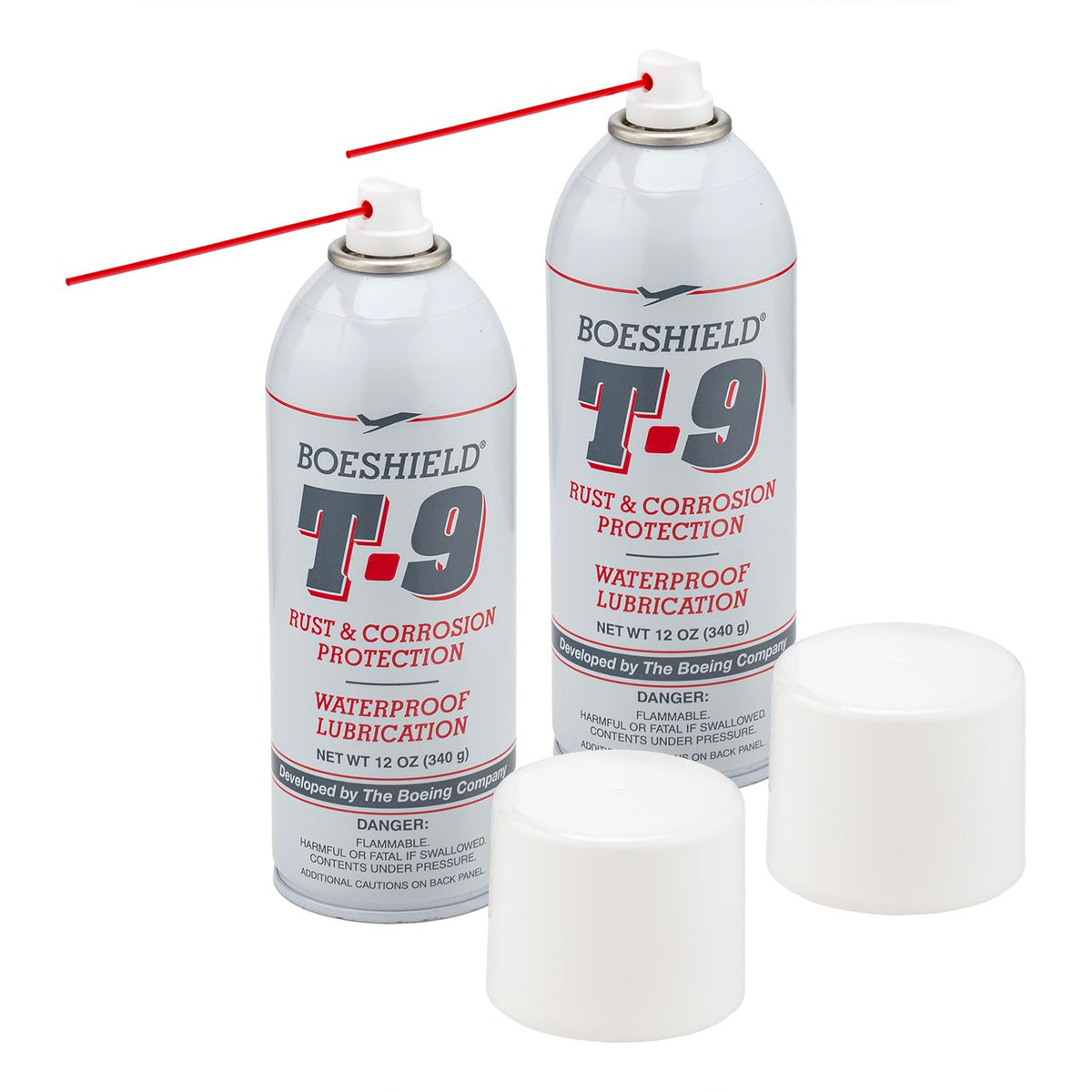Waterproof Wax-Based Lubricant & Corrosion Inhibitor, 12 oz Aerosol, Pack of 2 U968217