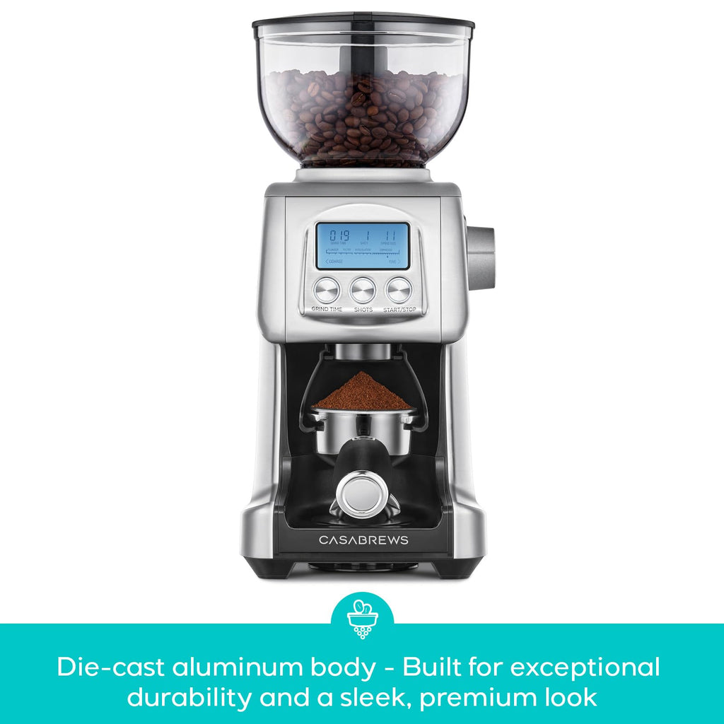 Electric Conical Burr Coffee Grinder with LCD Display L27006