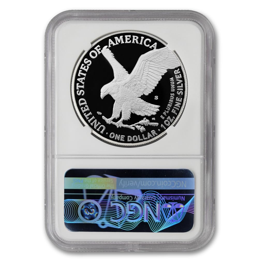 1 oz American Silver Eagle Coin PF-70 Ultra Cameo X4467
