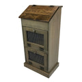 Wooden Bread and Vegetable Storage Bin L253798