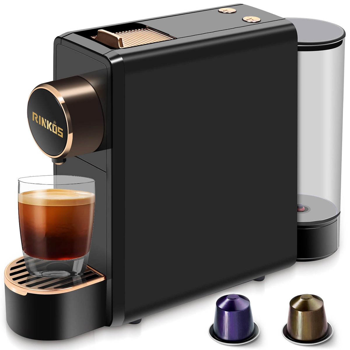 20 Bar Programmable Espresso Machine with 18oz Tank W44055