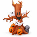 8FT Halloween Inflatable Ghost Tree Decoration B237