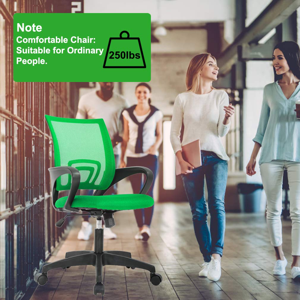 Ergonomic Mid-Back Swivel Office Chair A163788