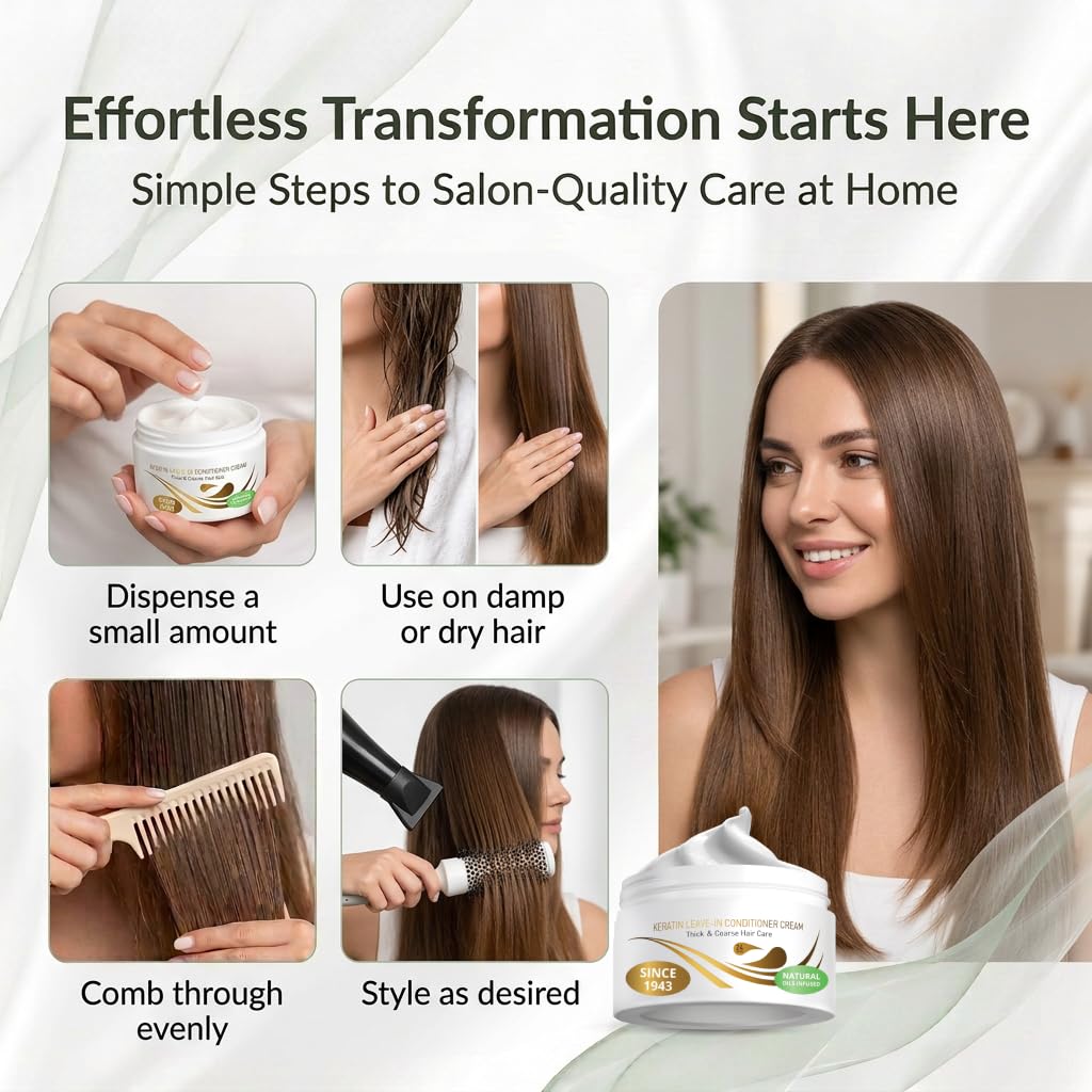 Keratin Leave in Conditioner S546
