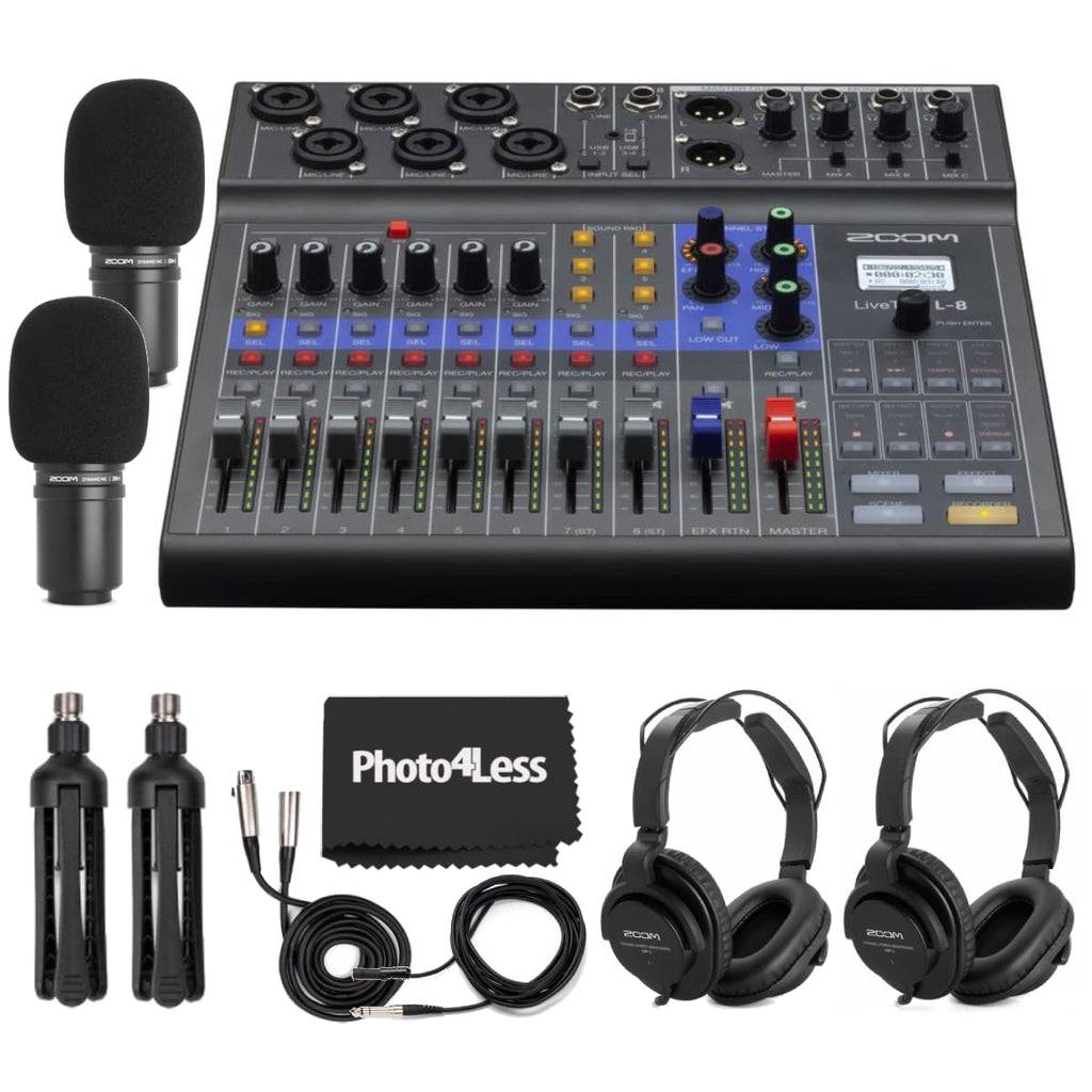 Portable 8-Channel Digital Mixer and Multitrack Recorder T6167