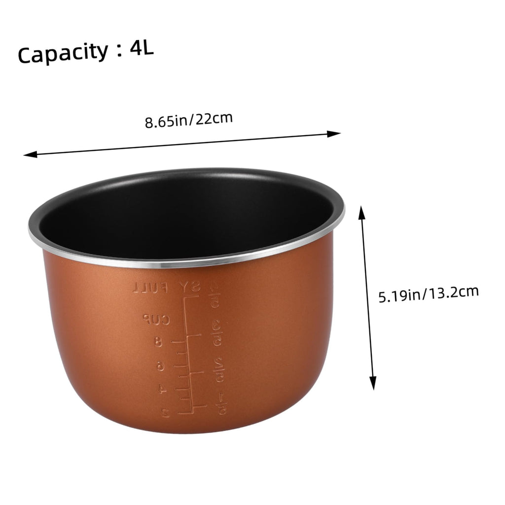 Aluminum Alloy Non Stick Electric Pressure Cooker Inner Pot Z681787