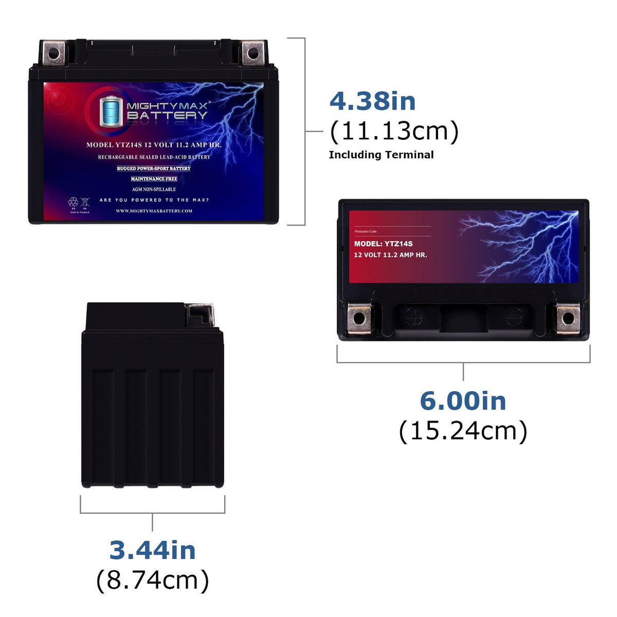 12V 11.2Ah Replacement Battery D420290