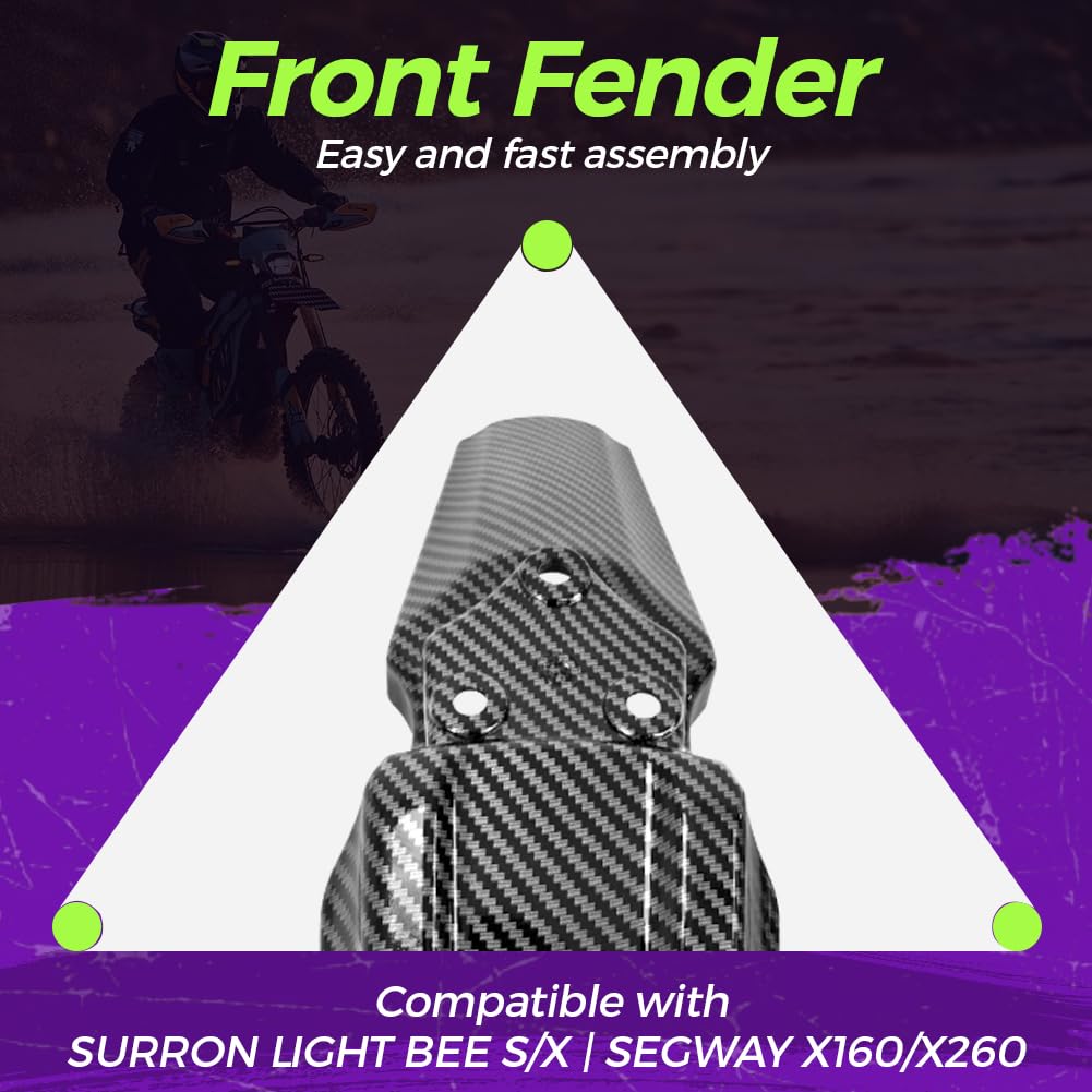 Dirt Bike Front Fender and Rear Mudguard G4666