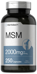 MSM Methylsulfonylmethane 2000mg 250 Capsules J4186