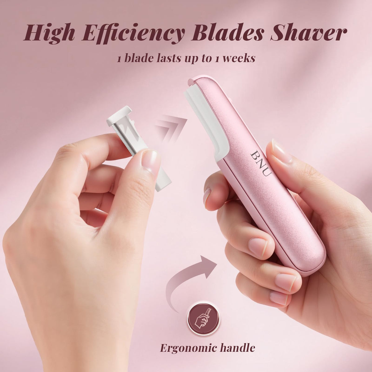Pink Facial Razor Z38275