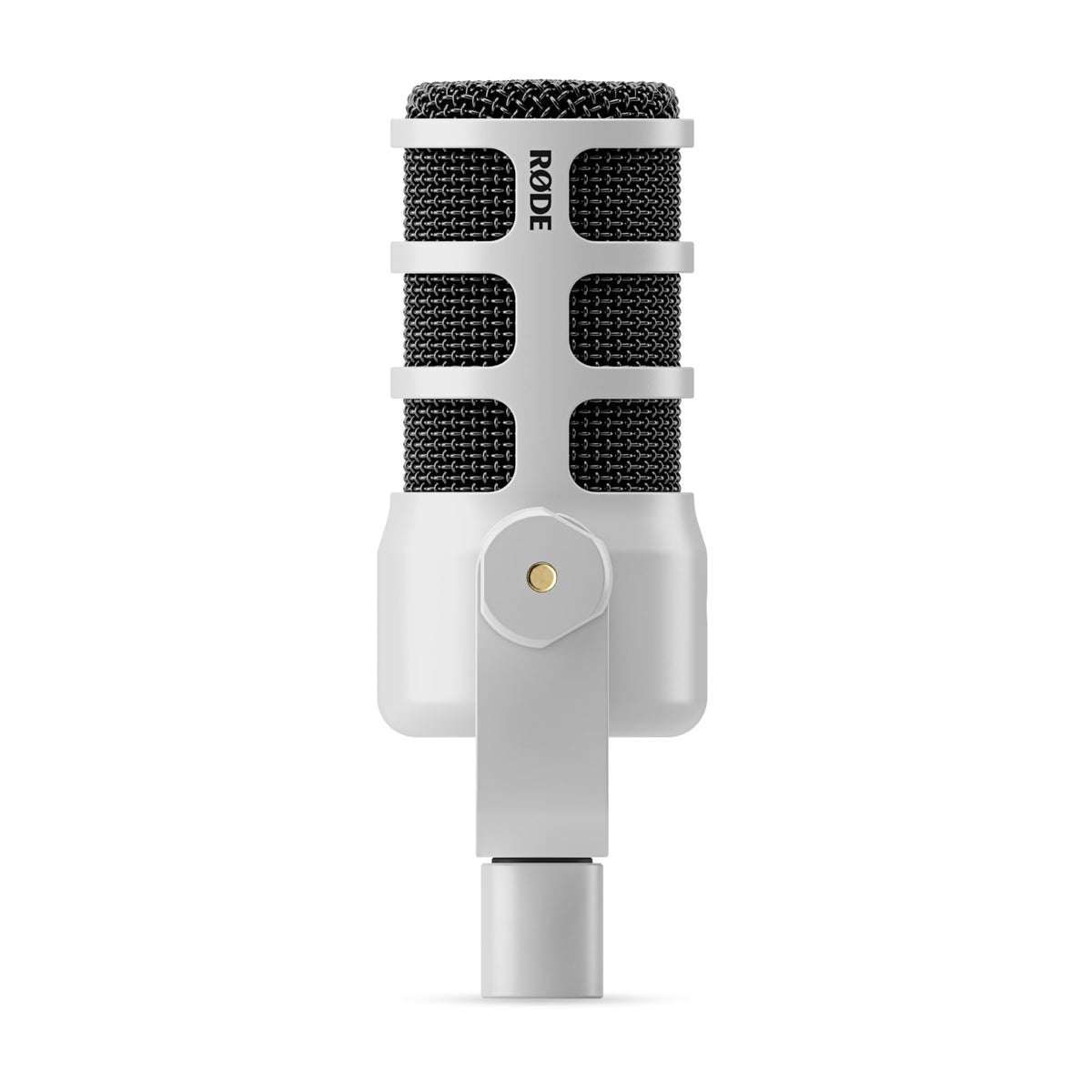 White Cardioid Dynamic Broadcast Microphone with XLR Cable E487711