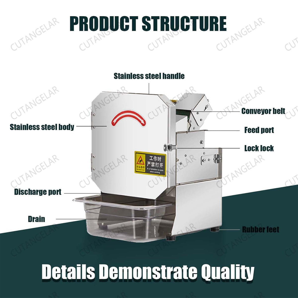 Compact Electric Vegetable Cutter T44999