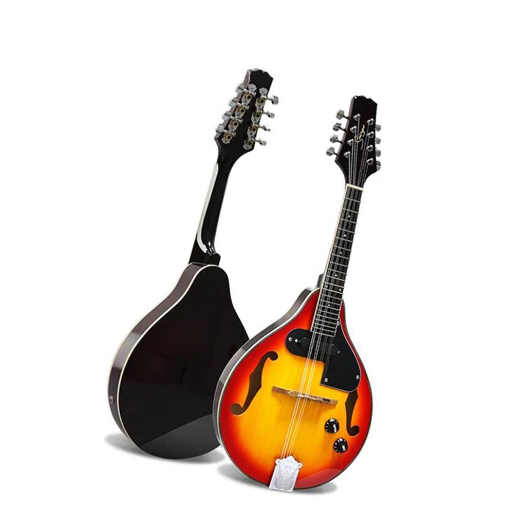 8 Strings Sunburst Mandolin Instrument F178