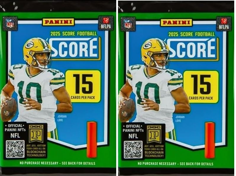 Football Trading Cards Pack of 2 G932