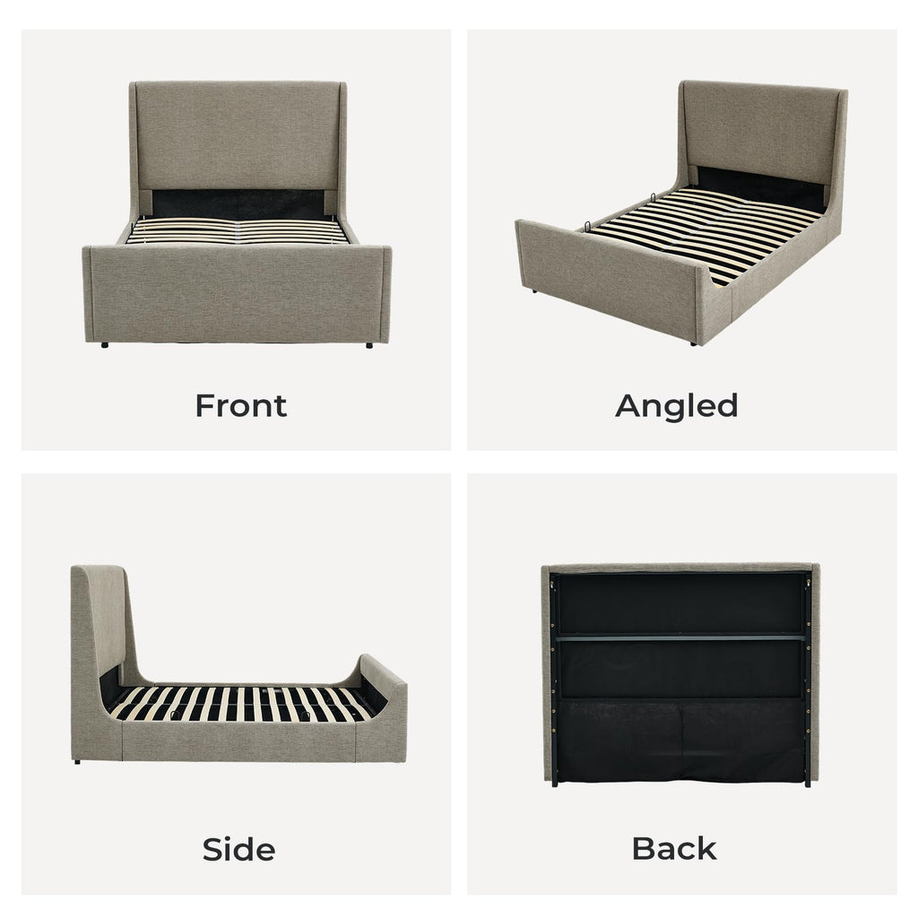 Full Size Lift Up Storage Bed Frame G62087