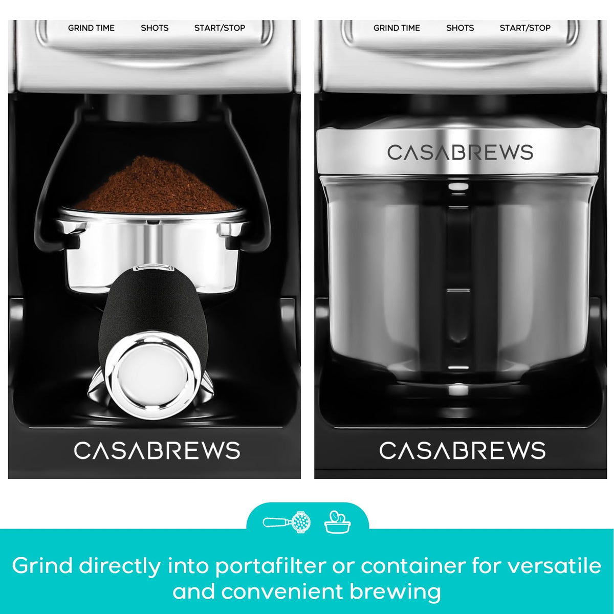 Electric Conical Burr Coffee Grinder with LCD Display L27006