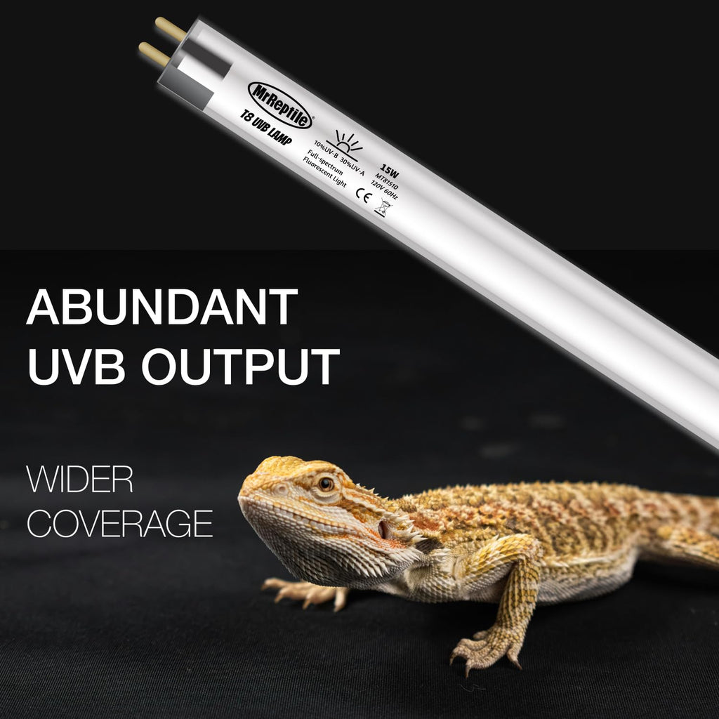 15W UVB Reptile Light Kit 18 inches J9106