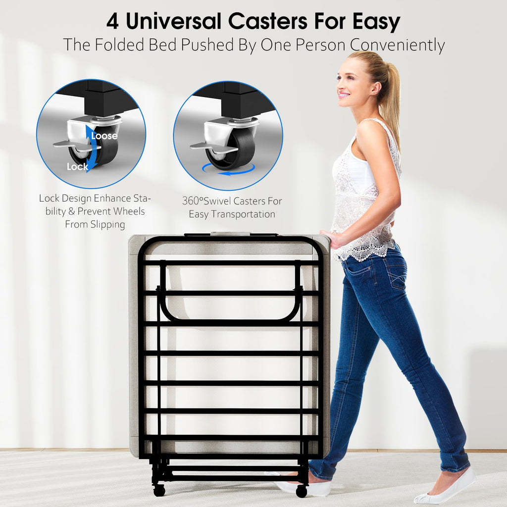 Folding Bed with Mattress R278479