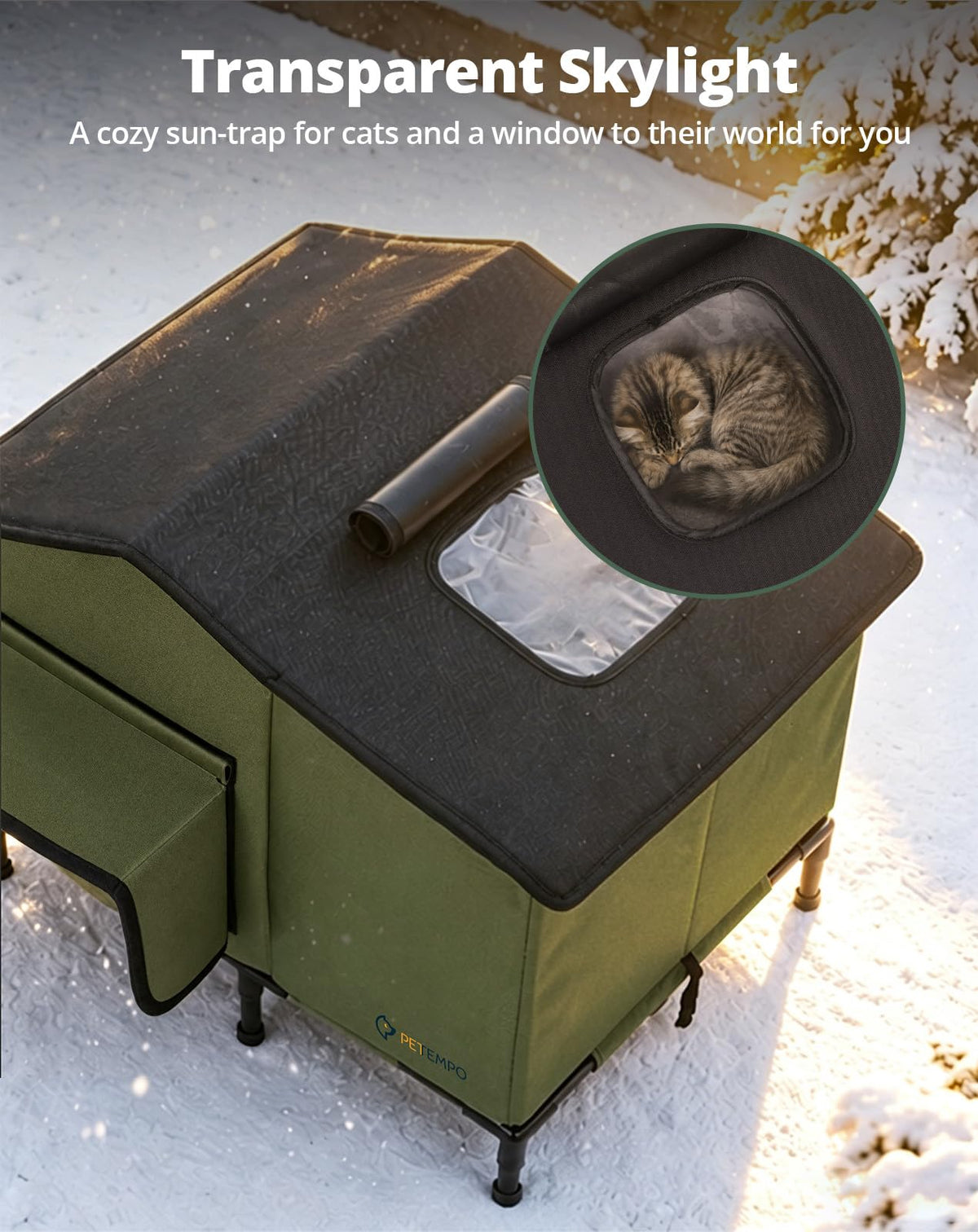 Heated Cat House P48573