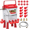 Automatic Chicken Waterer with Float Valve, 3 Gallons Q8668