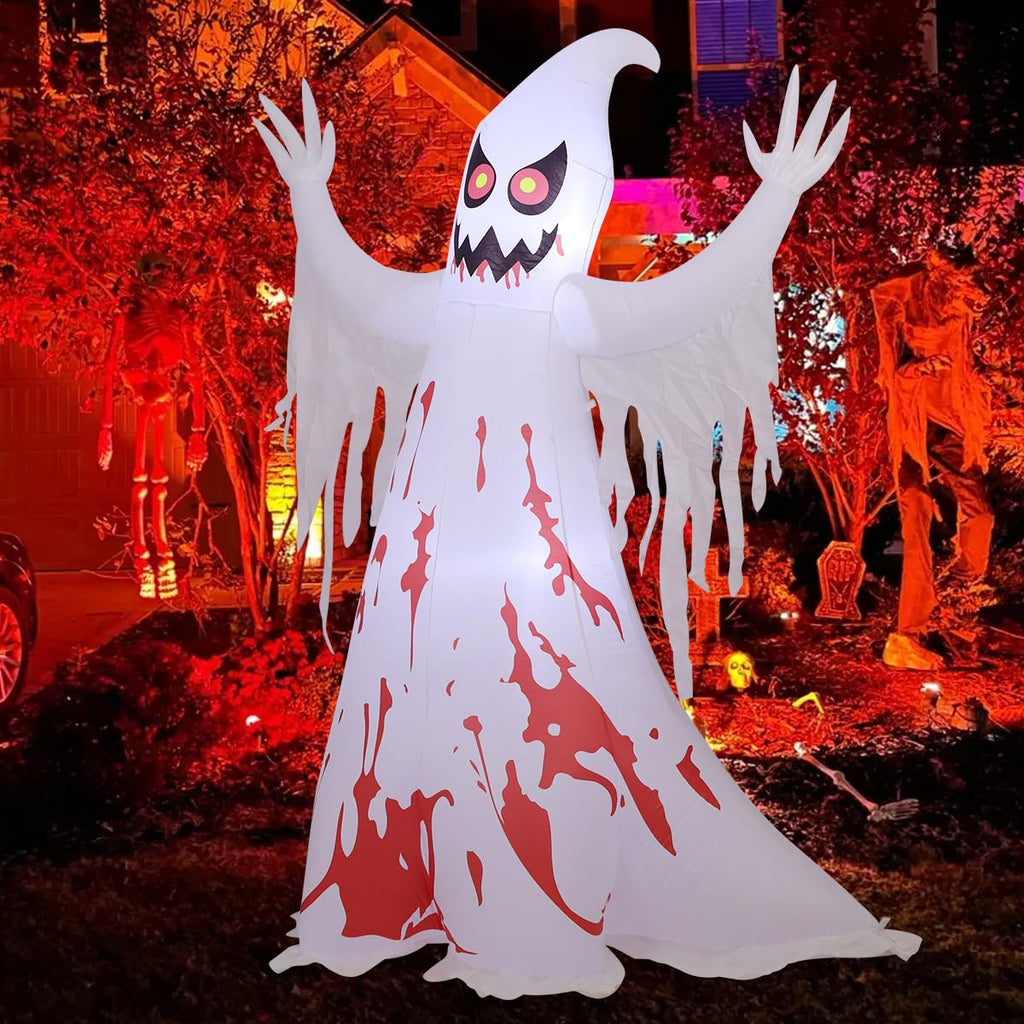 8.2 FT Inflatable Ghost with LED Lights H705