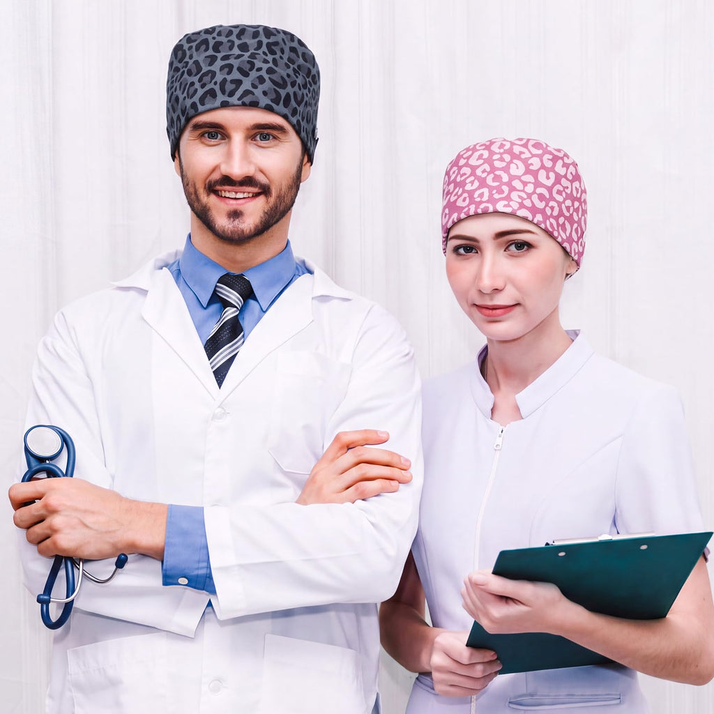 4 Pcs Nurse Scrub Caps B589