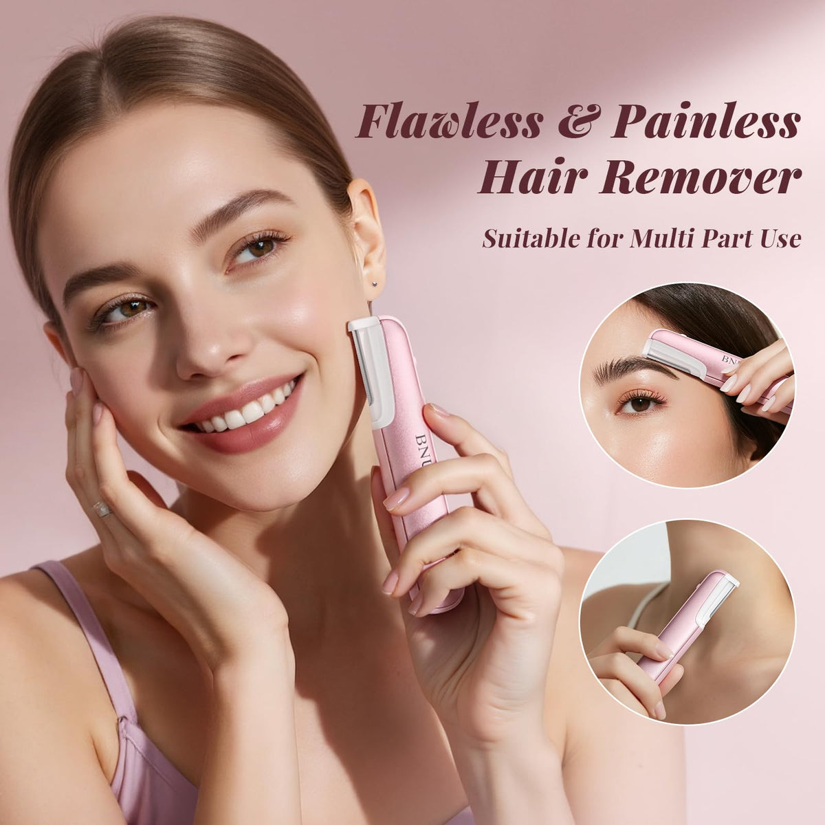 Pink Facial Razor Z38275