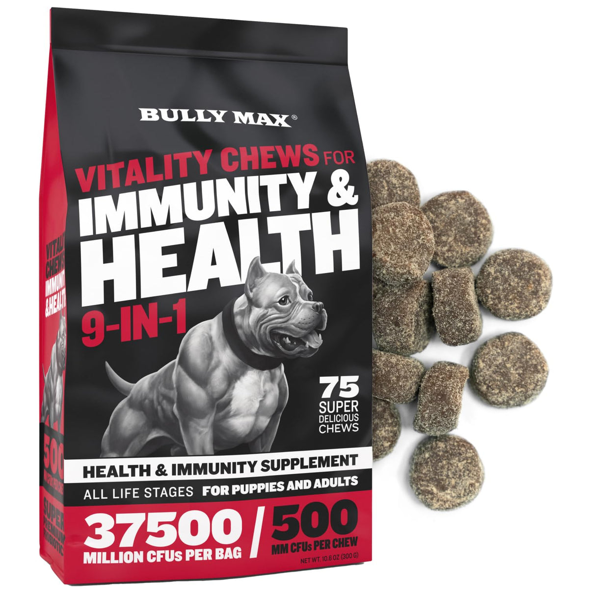 Dog Vitality Chews & Puppy Chews Bundle (60 tabs) T874