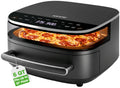 6 Quart Extra Large Air Fryer with 11-in-1 Cooking Presets Grey P996095