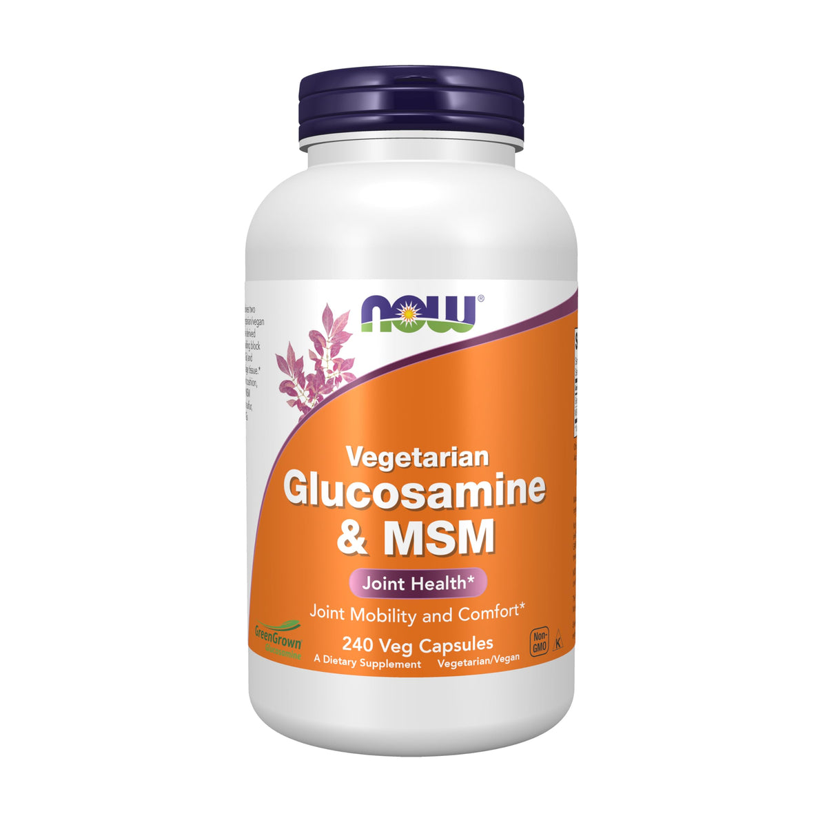 Vegetarian Glucosamine & MSM 240 Veg Caps C7398