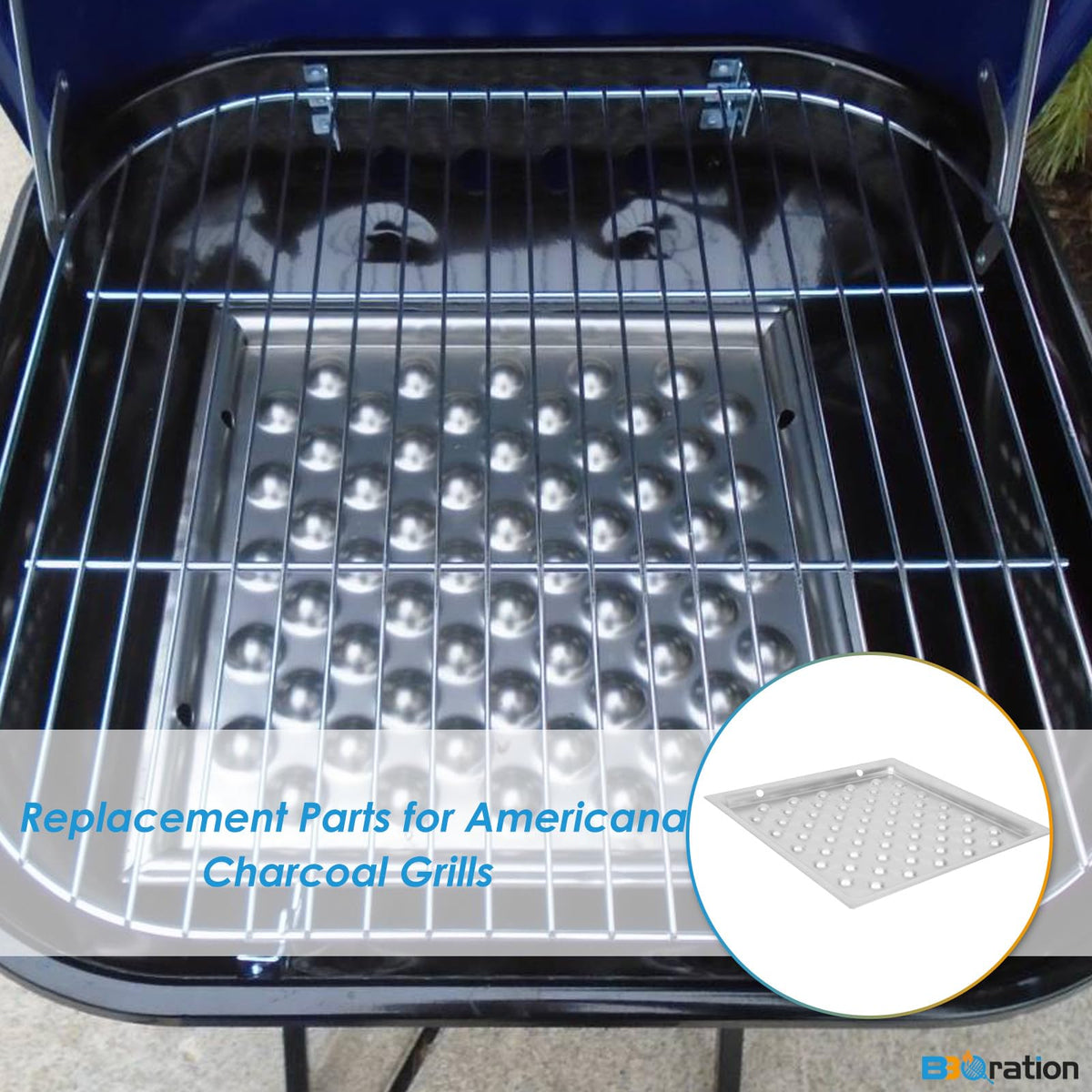 Charcoal Grill Ash Pan Replacement Parts U65011
