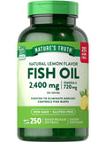 Fish Oil 2400mg 250 Softgels Omega 3 Q556