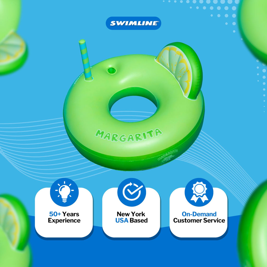 Inflatable Vinyl Pool Ring M8618