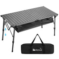 50" Aluminum Folding Camping Table V8388