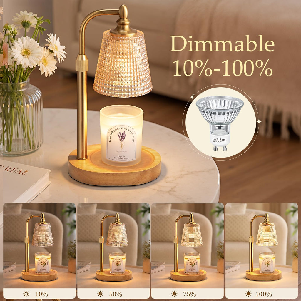 Candle Warmer Lamp with Timer Dimmer G36480