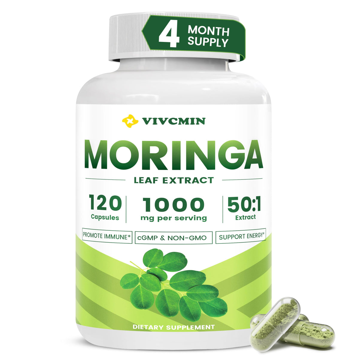 120 Moringa Capsules K7824